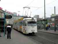 White streetcar