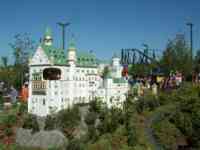 Neuschwanstein Castle made of Lego pieces