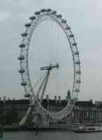 Large wheel with observation cabins