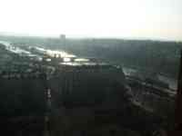 View from Eiffel Tower of the Seine to the southwest