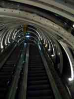 Inside Habitrail of Centre Pompidou