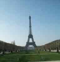 The Eiffel Tower from a distance