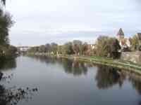 Ulm seen across the Danube