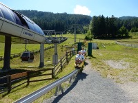 Dad and Alex arriving