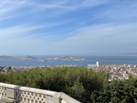 Marseille from Basilique Notre Dame de la Garde