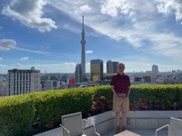 Asakusa from hotel roof