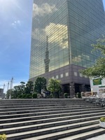 Skytower reflection