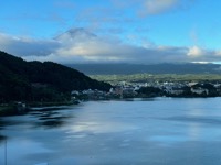 Mount Fuji from hotel room