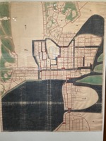 Old Matsue plan at Matsue History Museum