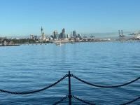 Auckland across water